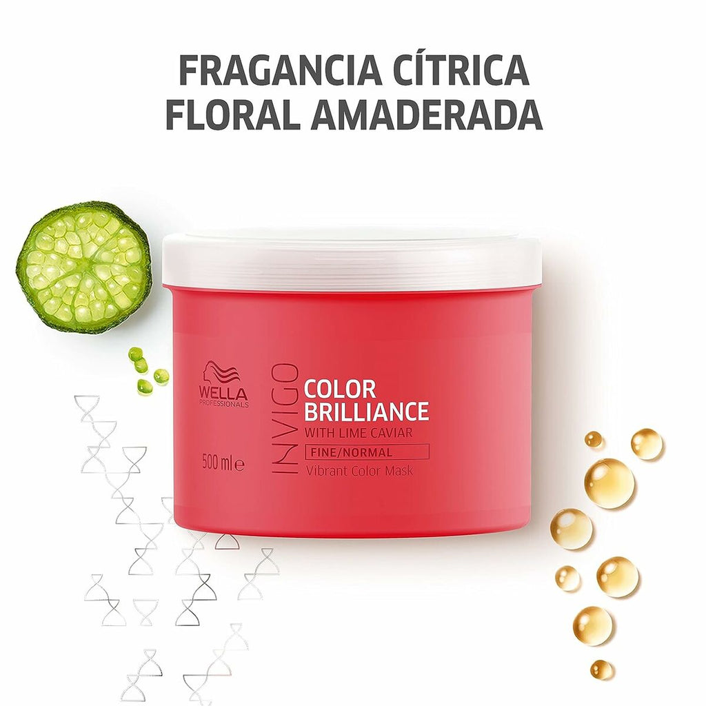 Haarmaske wella invigo color brilliance 500 ml - schönheit