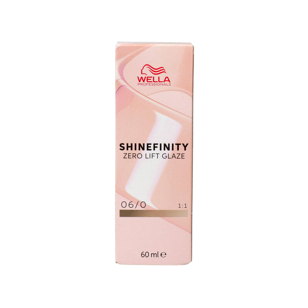 Dauerfärbung wella shinefinity nº 06/0 60 ml - schönheit