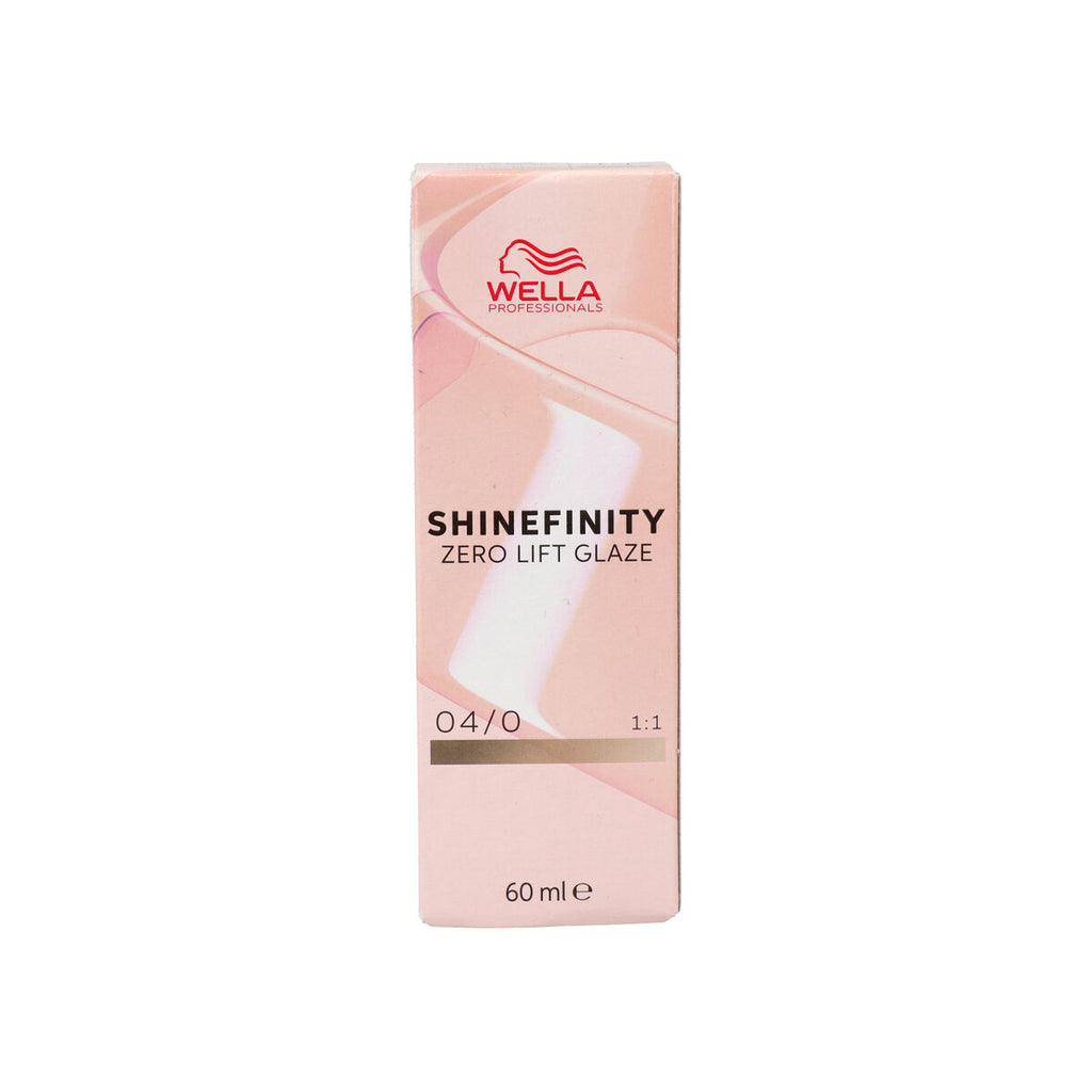 Dauerfärbung wella shinefinity color nº 04/0 60 ml