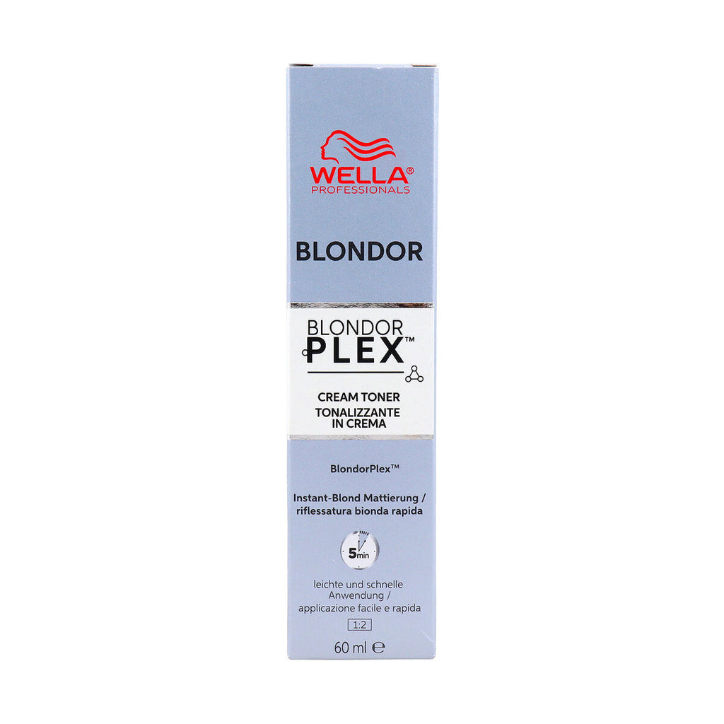 Dauerfärbung wella blondor plex 60 ml nº 81 - schönheit