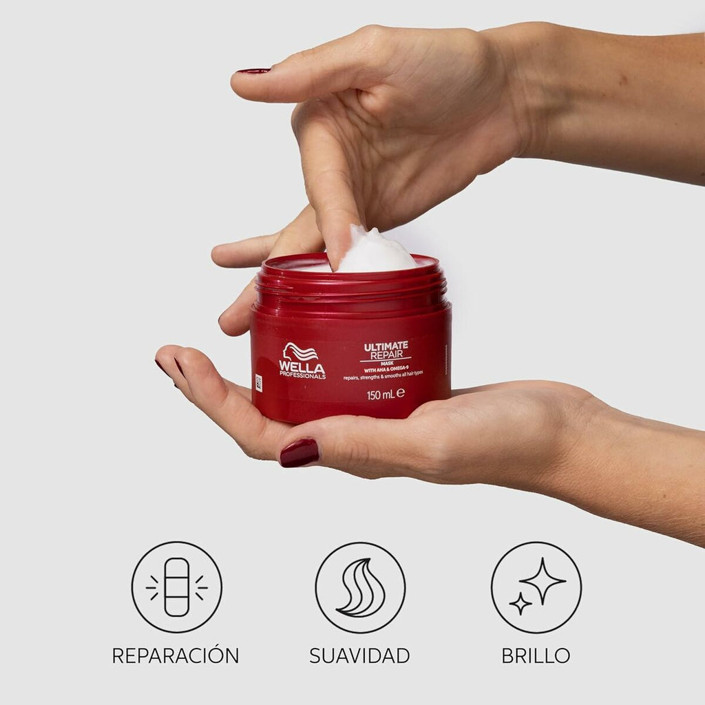 Reparaturmaske wella ultimate repair 150 ml beschädigtes