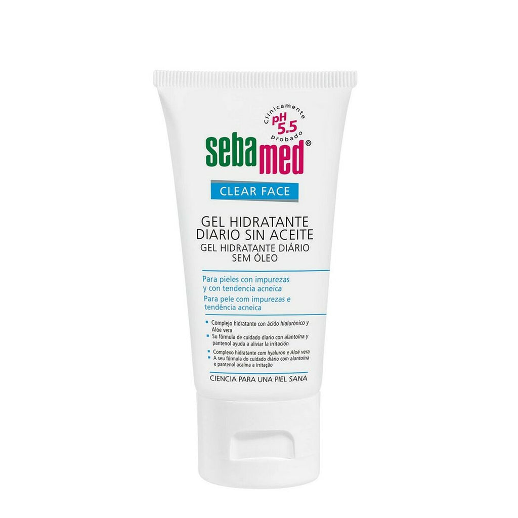 Feuchtigkeitsgel sebamed clear face (50 ml) - schönheit