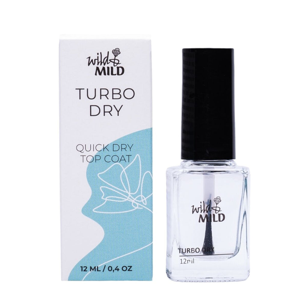 Nagellackfixierer wild & mild turbo dry 12 ml - schönheit