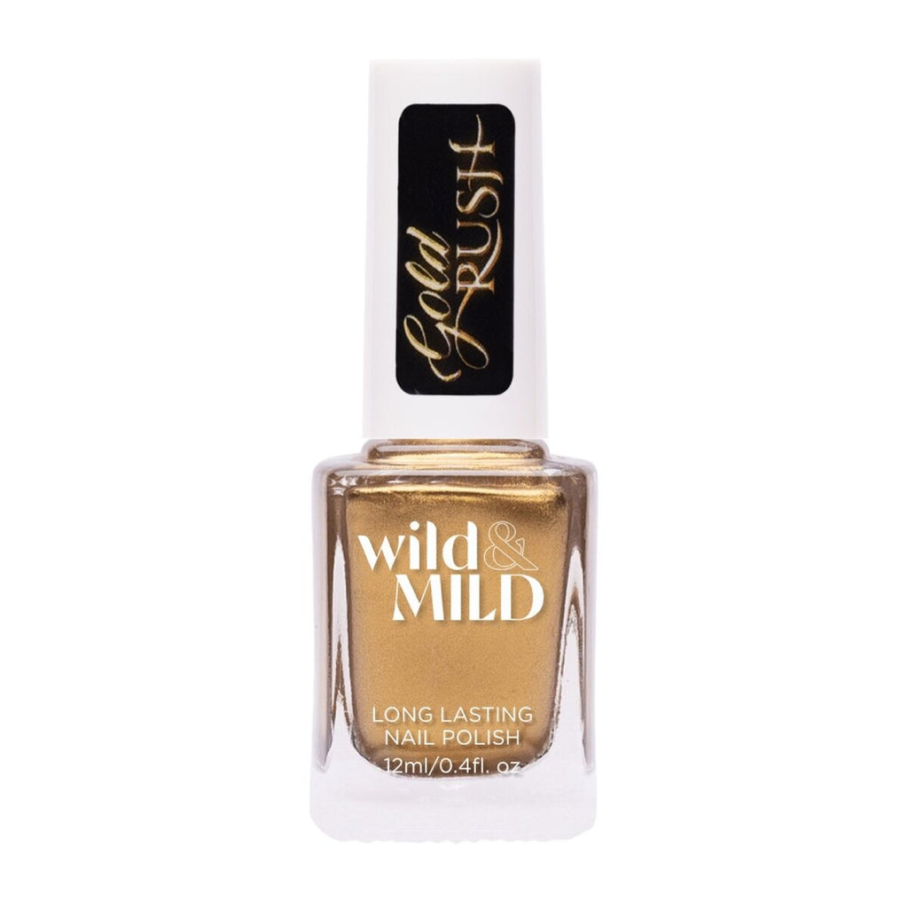 Nagellack wild & mild gold rush gr04 flakes 12 ml