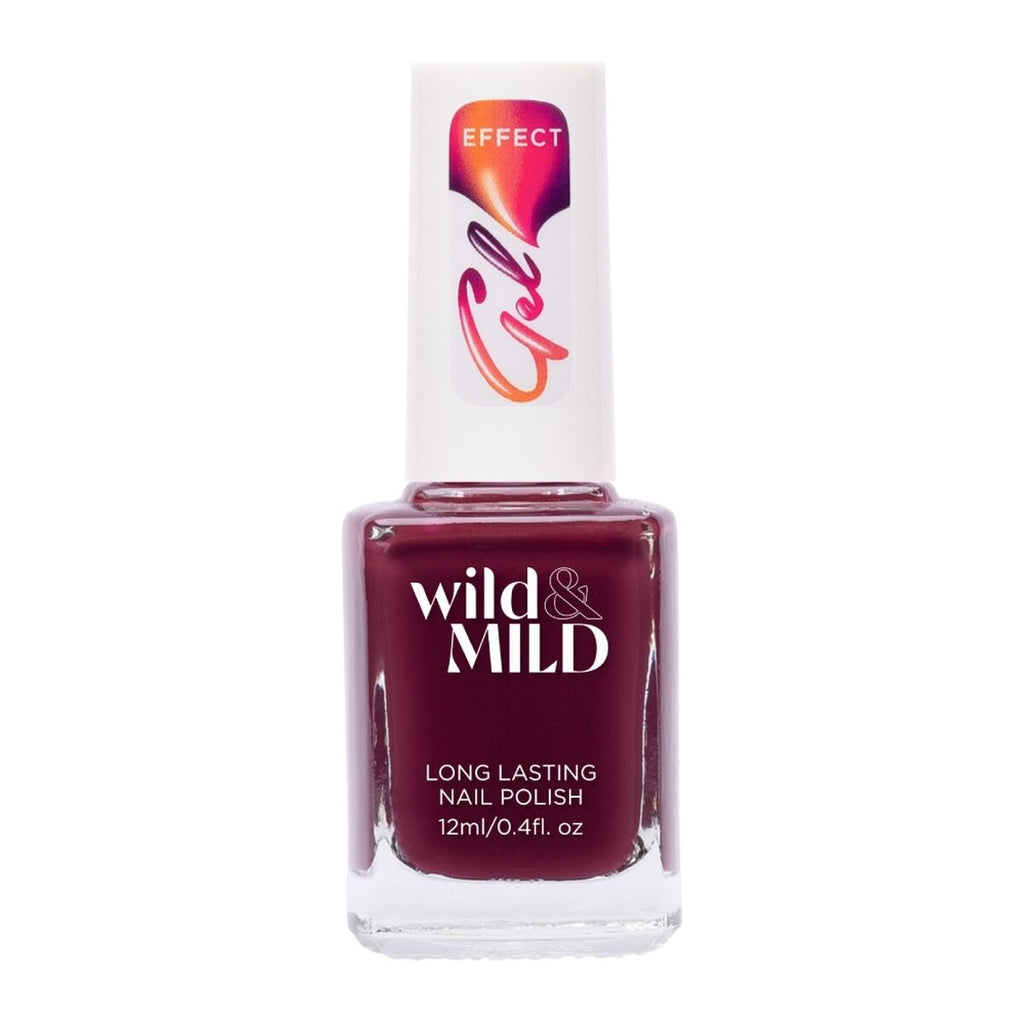 Nagellack wild & mild gel effect burgundy bouquet 12 ml