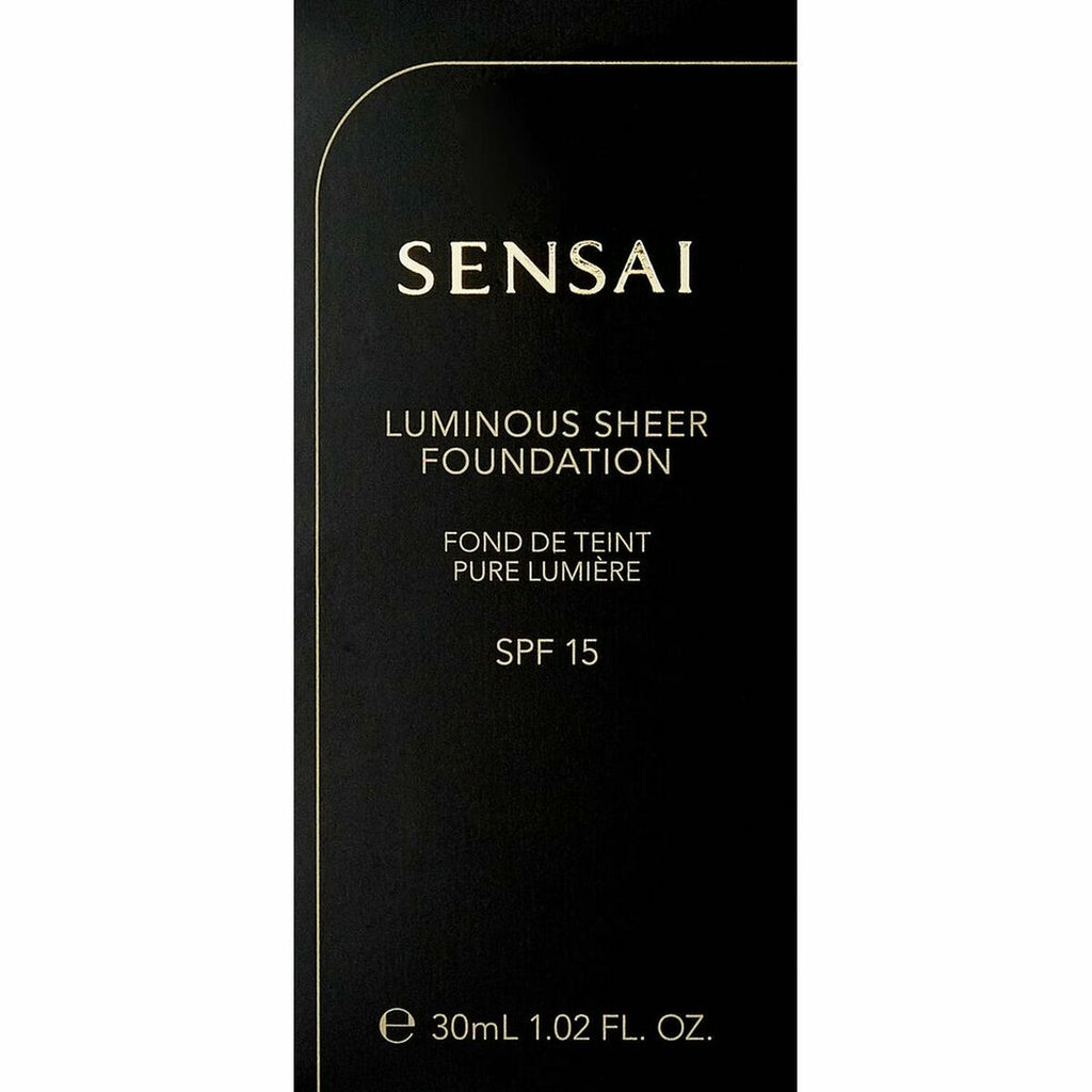 Flüssig-make-up-grundierung sensai luminous sheer spf 15