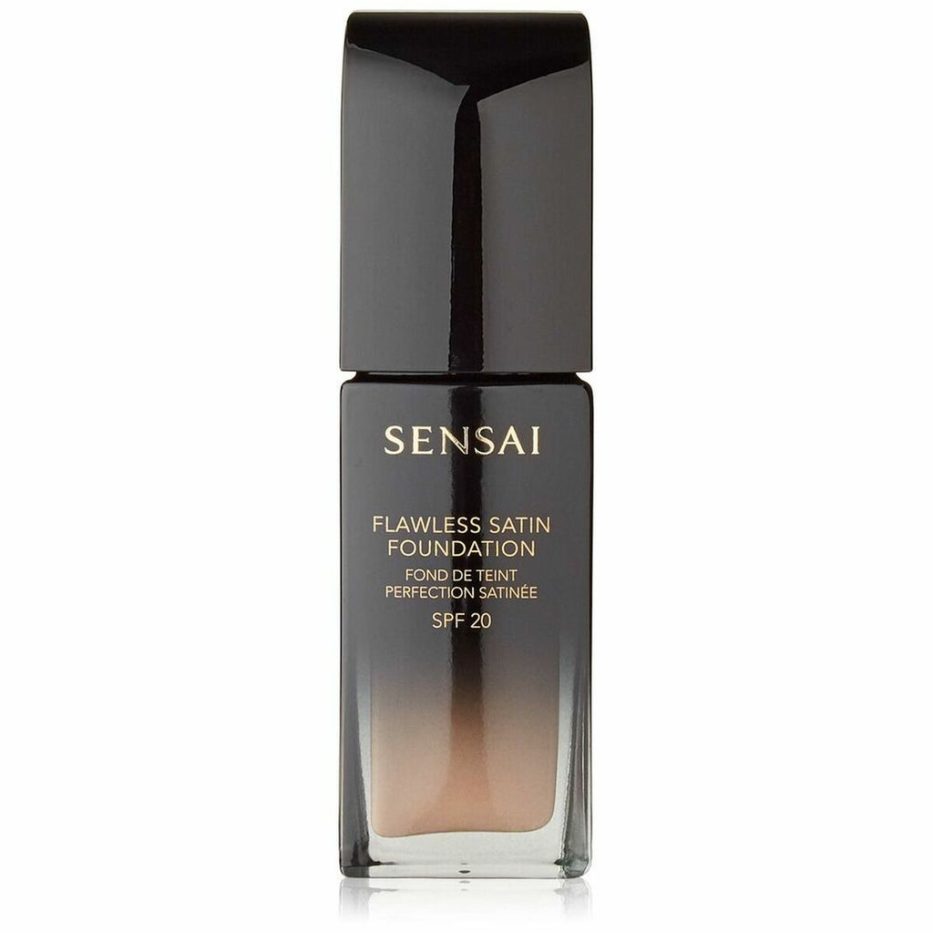 Fluid makeup basis lawless satin foundation sensai