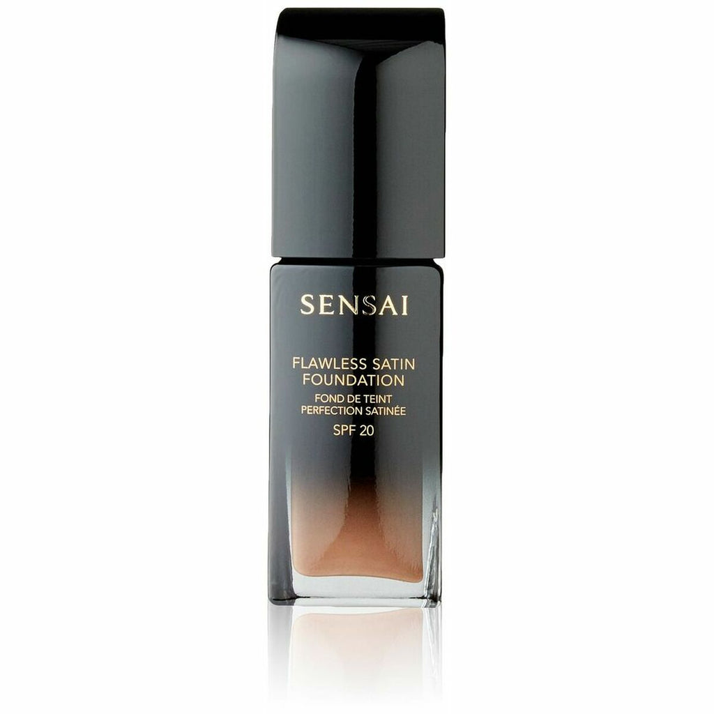 Fluid makeup basis lawless satin foundation sensai