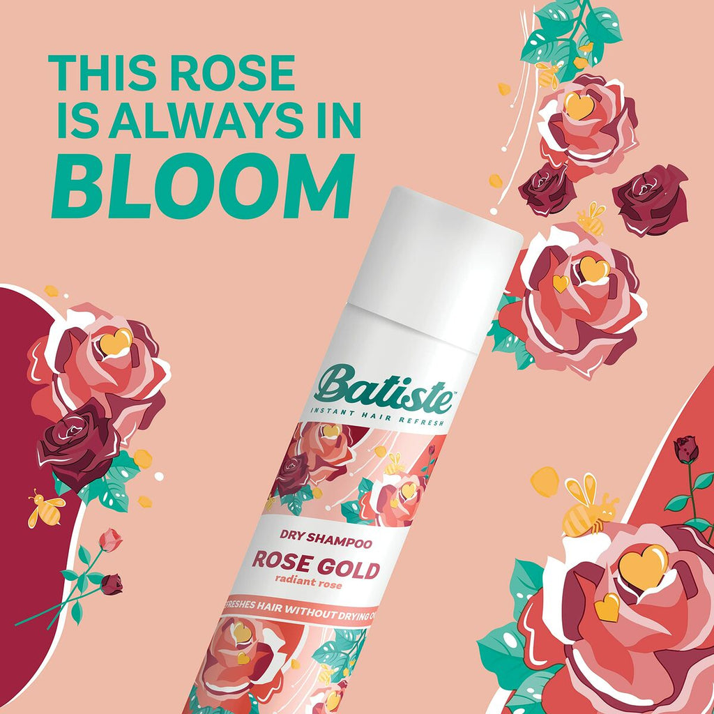 Trockenshampoo batiste rose gold 350 ml - schönheit