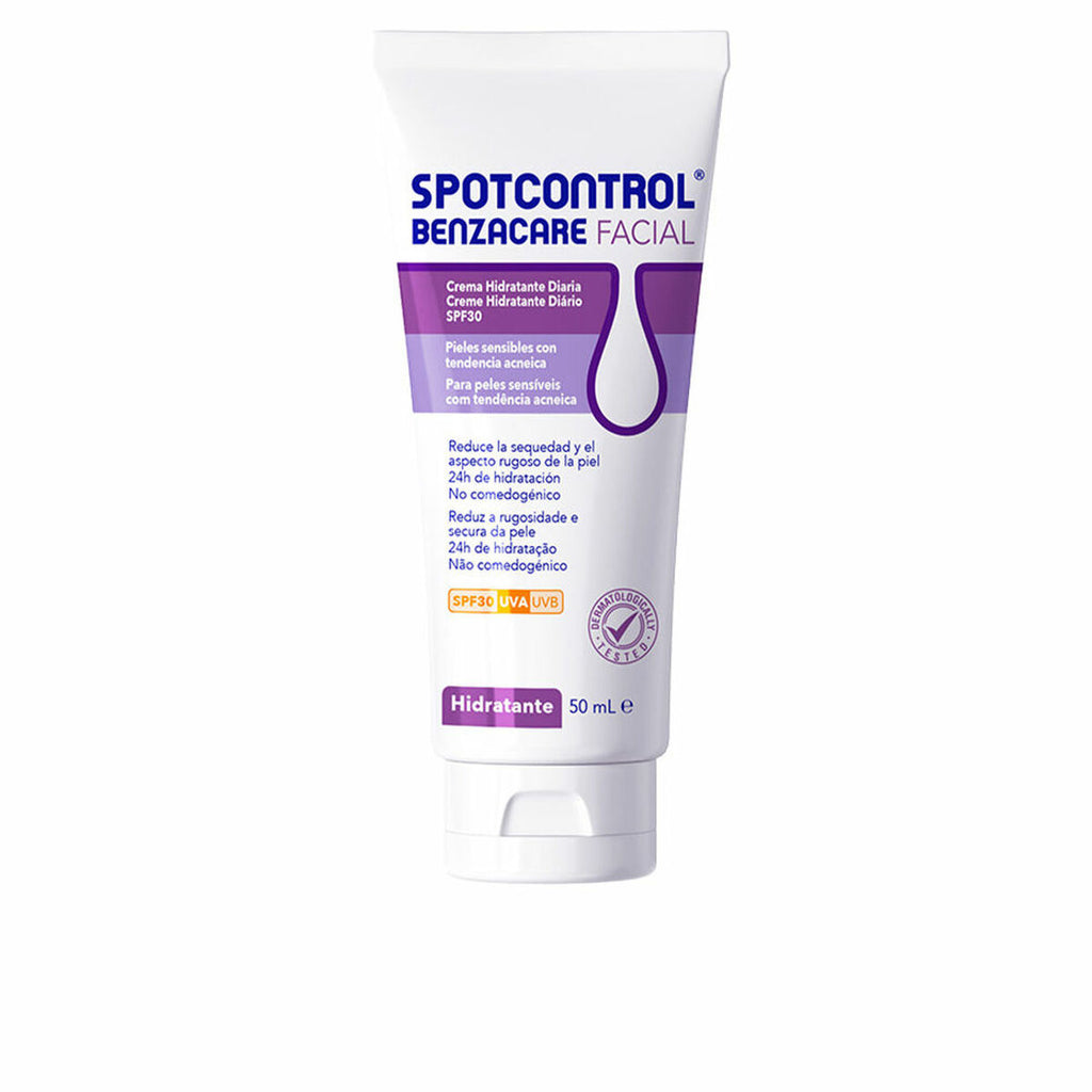 Feuchtigkeitscreme benzacare spotcontrol facial 50 ml spf