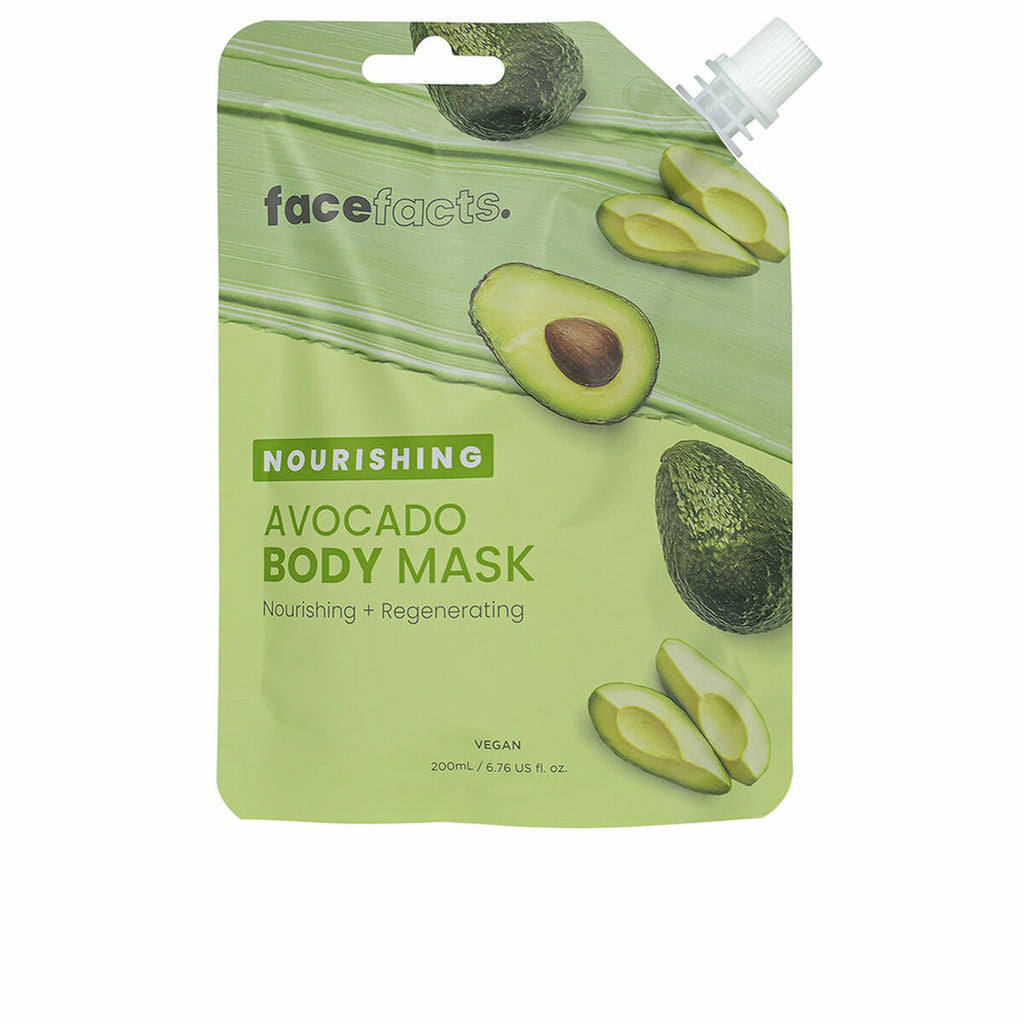 Maske für augenkonturen face facts nourishing avocado 200