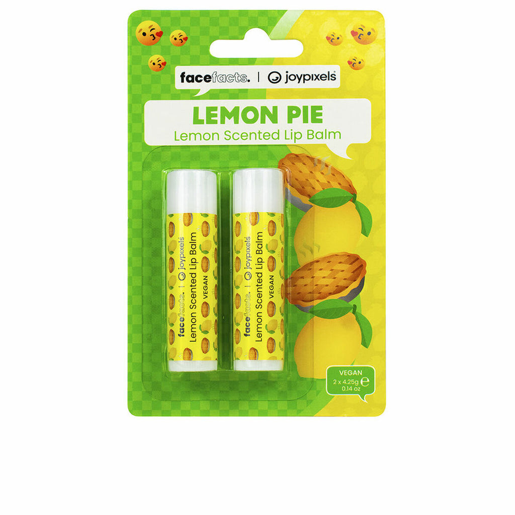 Lippenbalsam face facts lemon pie zitronengelb 2 stück