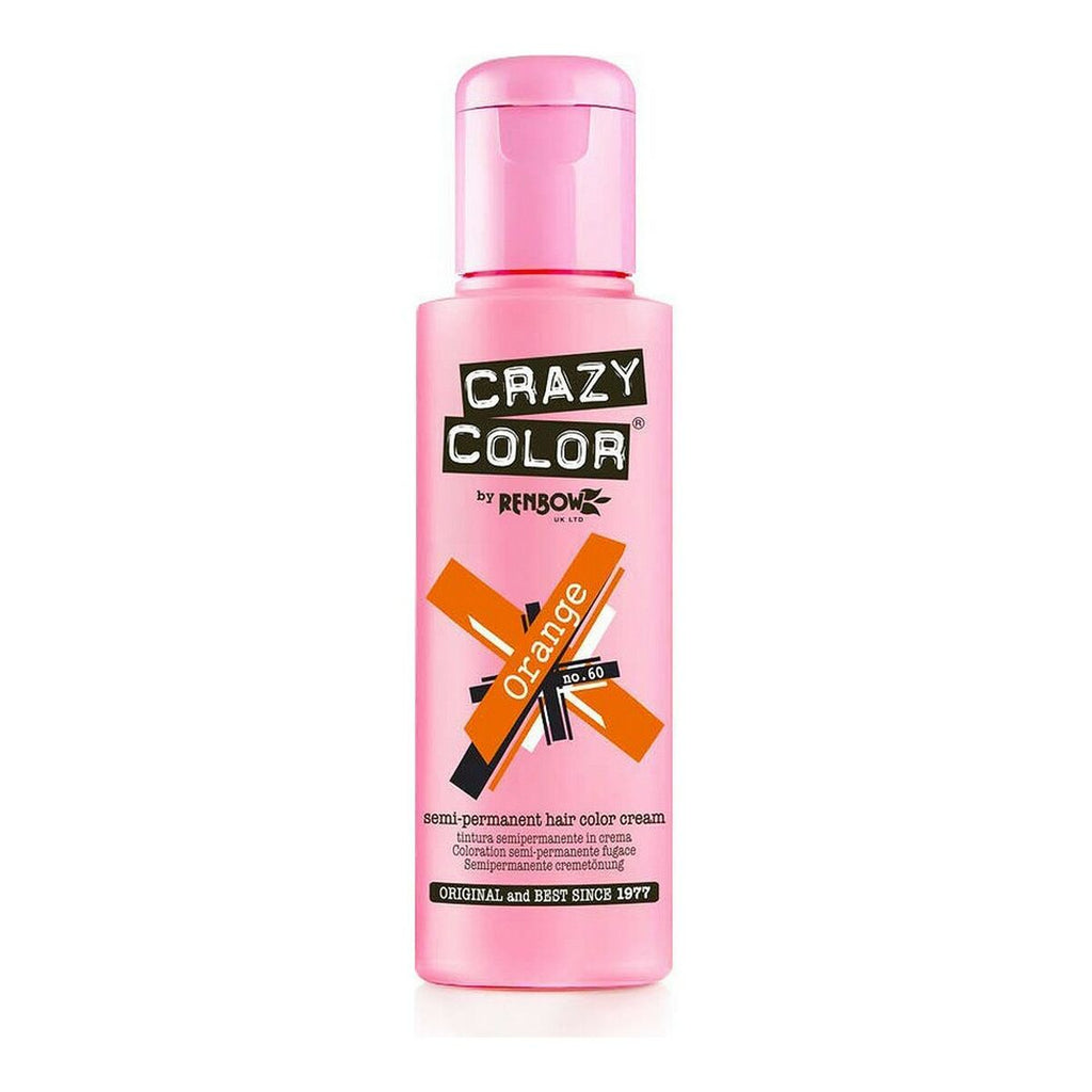 Semi-permanente tönung orange crazy color nº 60 (100 ml)