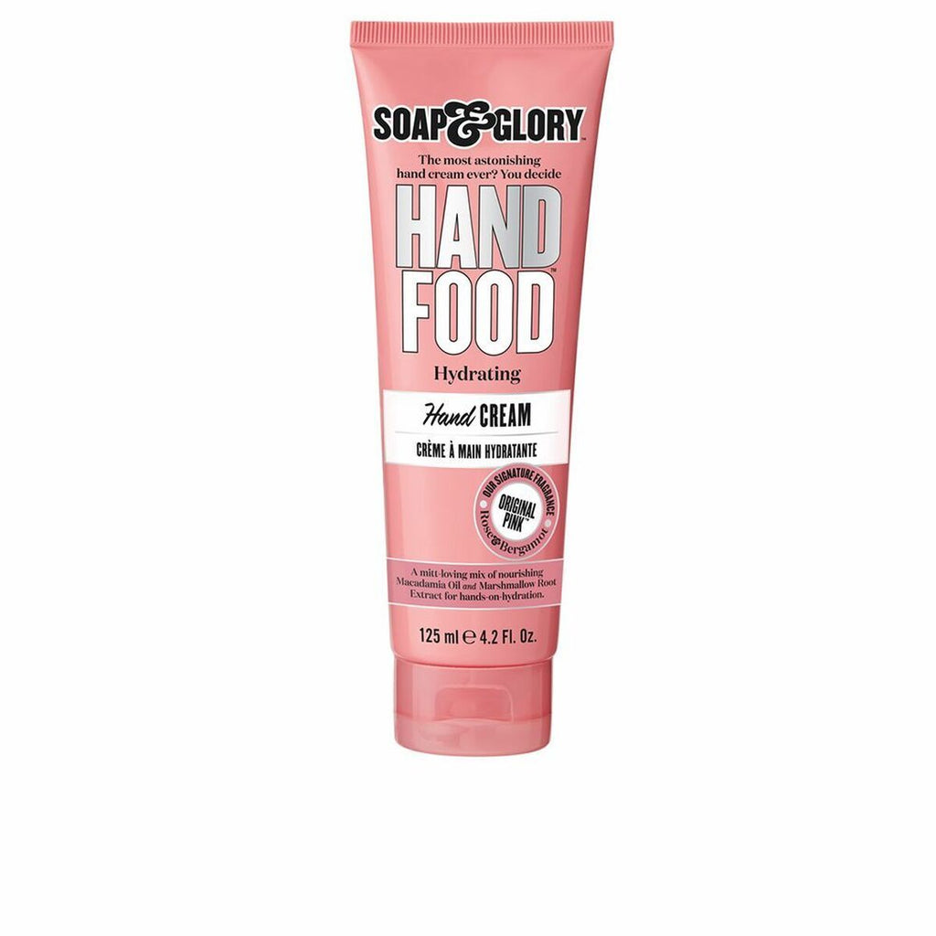 Feuchtigkeitsspendende handcreme hand food soap & glory