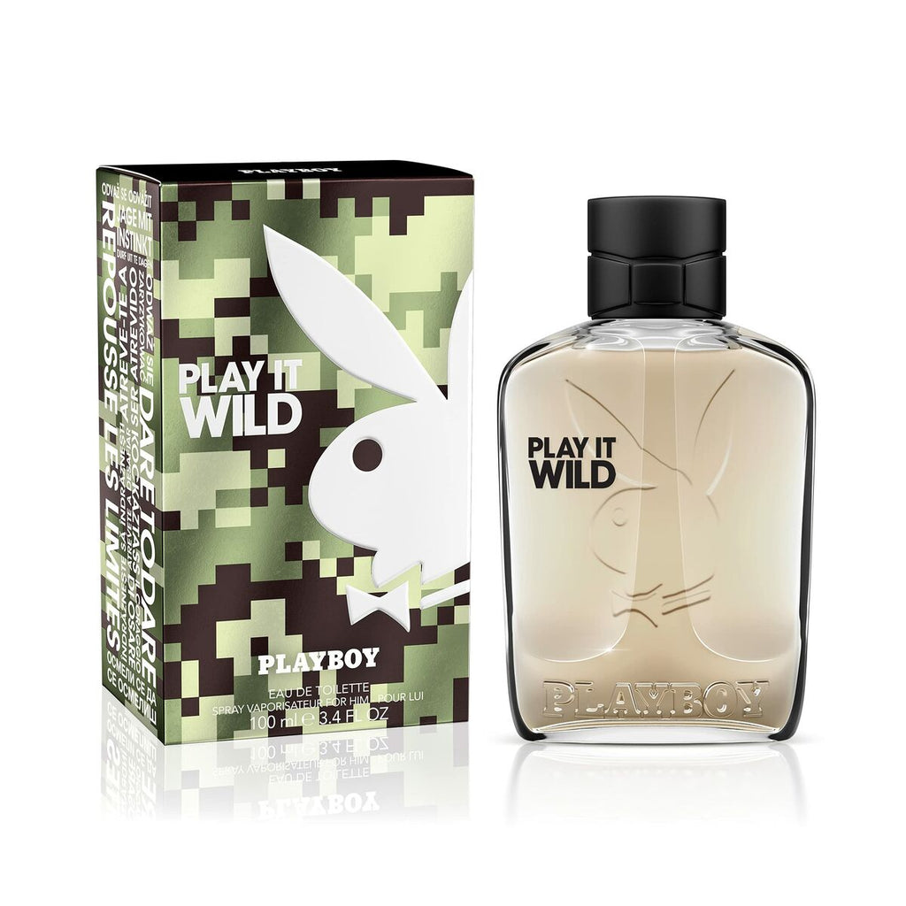 Herrenparfüm playboy edt 100 ml play it wild - schönheit