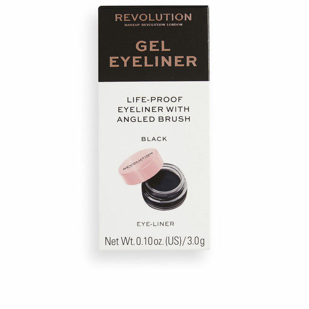 Eyeliner revolution make up gel schwarz 3 g - schönheit