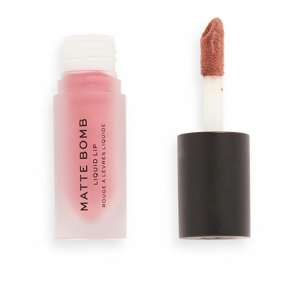 Lippenstift revolution make up matte bomb delicate brown