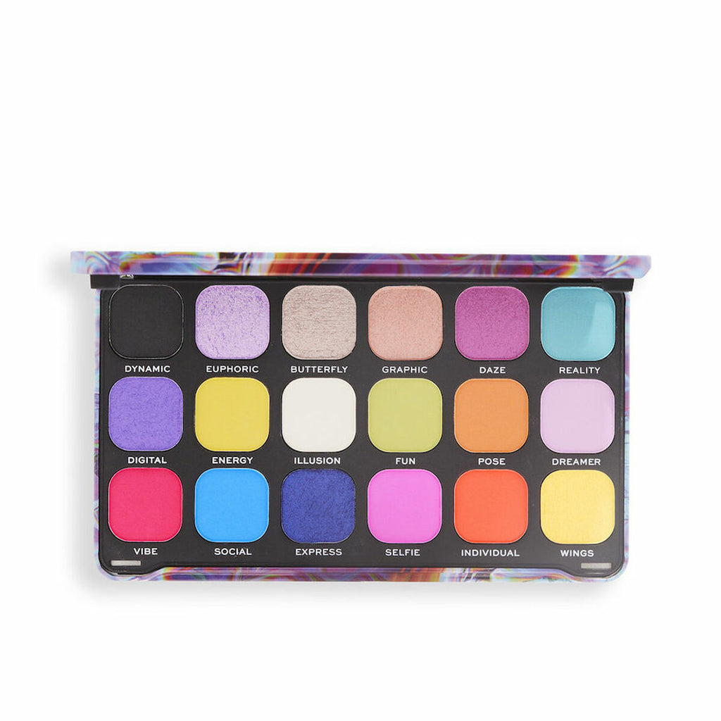 Palette mit lidschatten revolution make up forever flawless