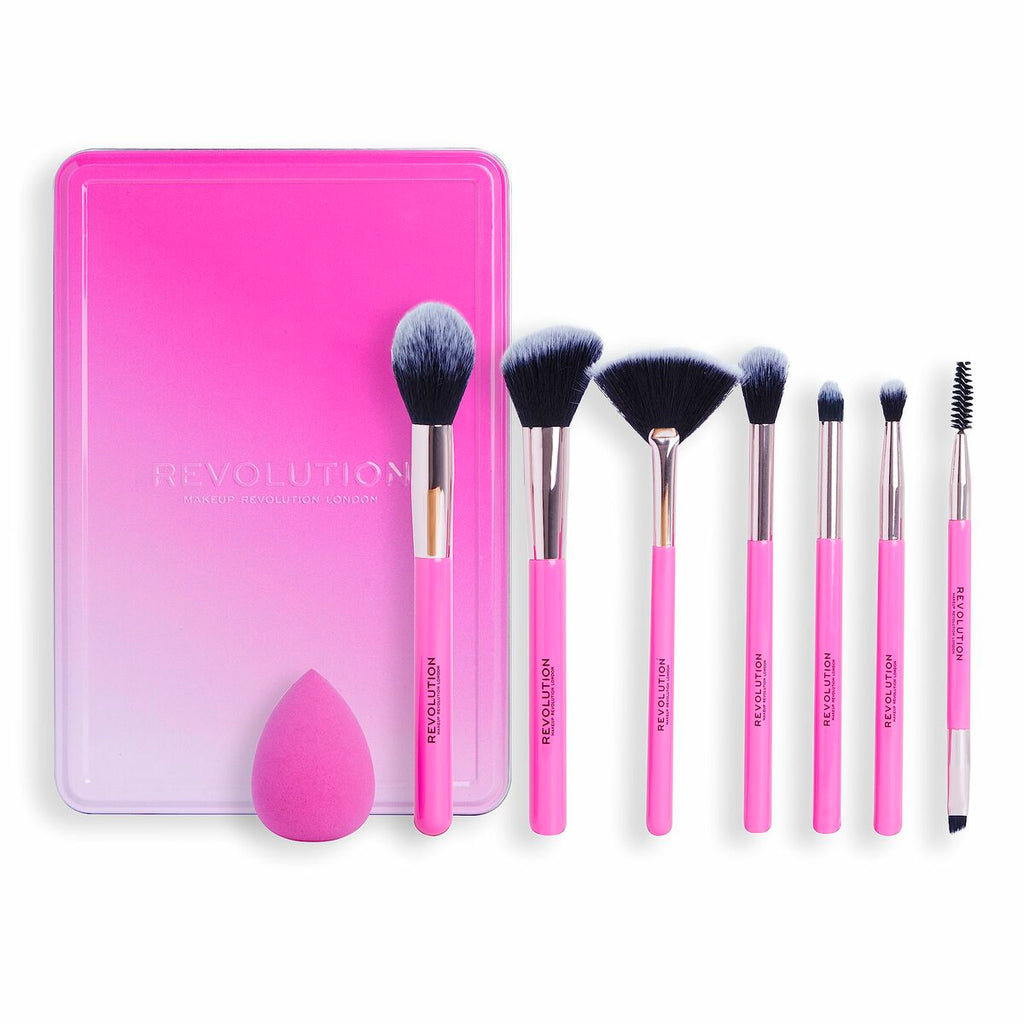 Set mit schminkbürsten revolution make up the brush edit