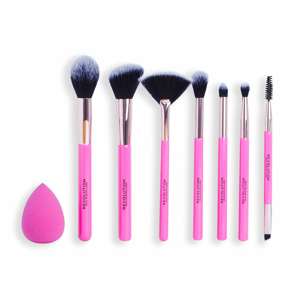 Set mit schminkbürsten revolution make up the brush edit