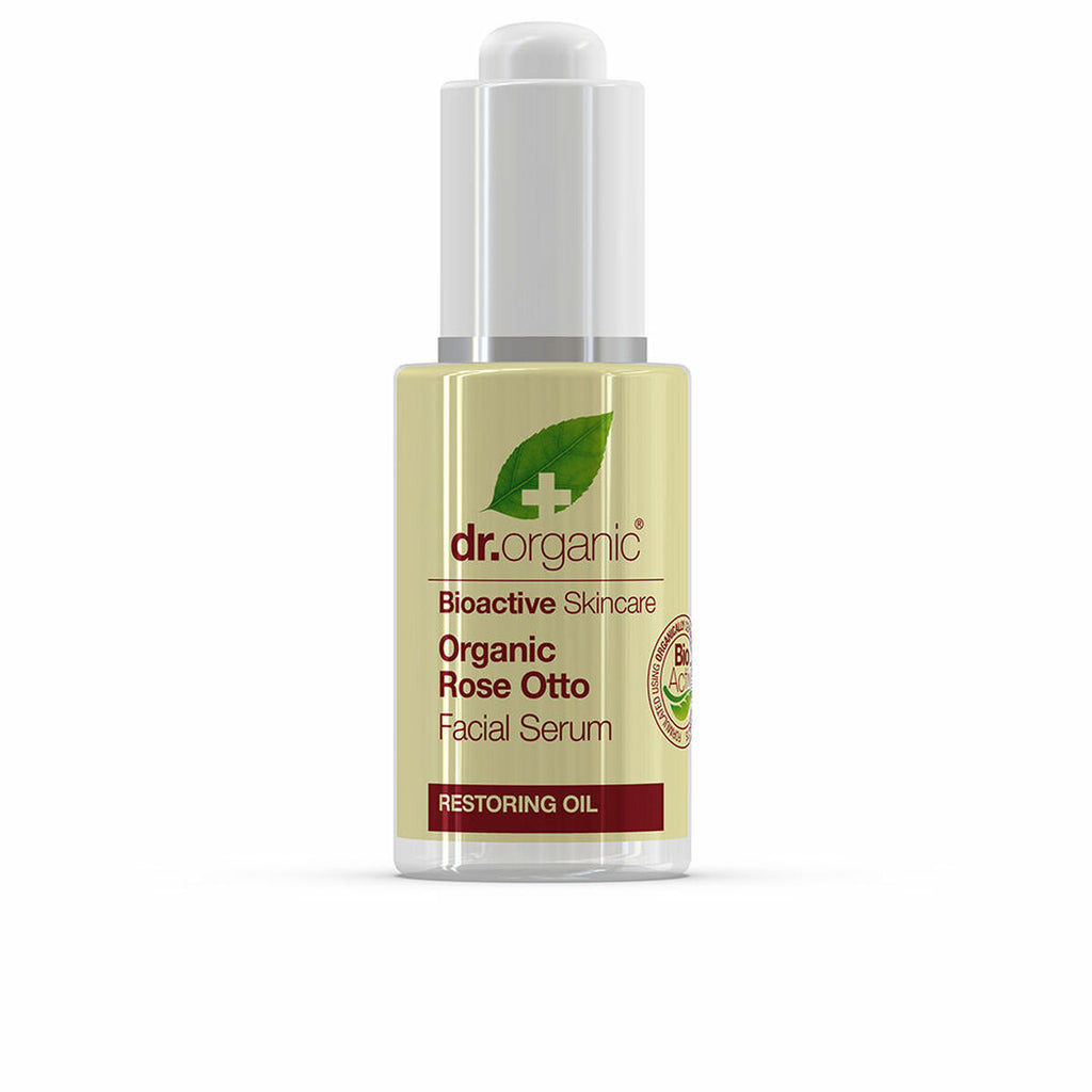 Gesichtsserum dr.organic rosa damascena 30 ml - schönheit