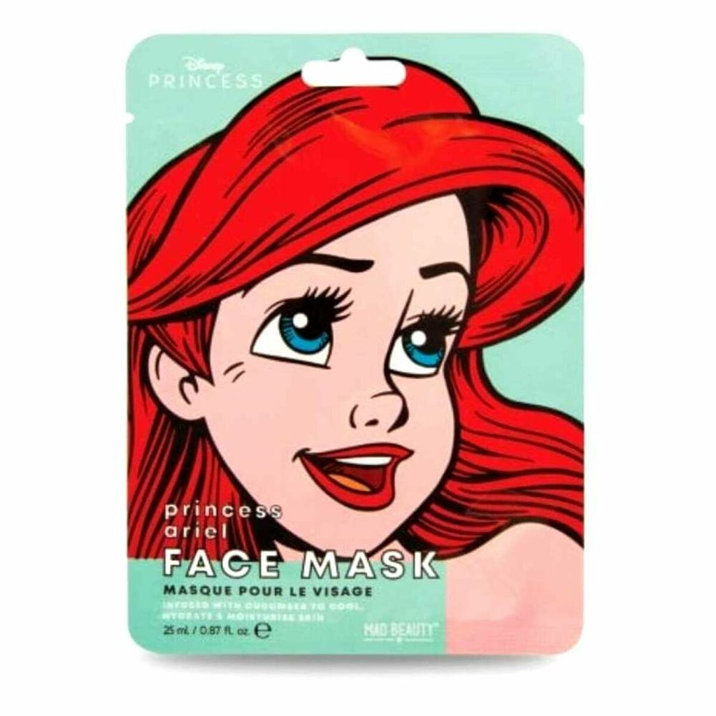 Gesichtsmaske mad beauty disney princess ariel (25 ml)