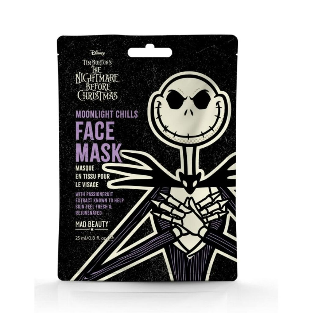 Gesichtsmaske mad beauty jack skeleton passionsfrucht