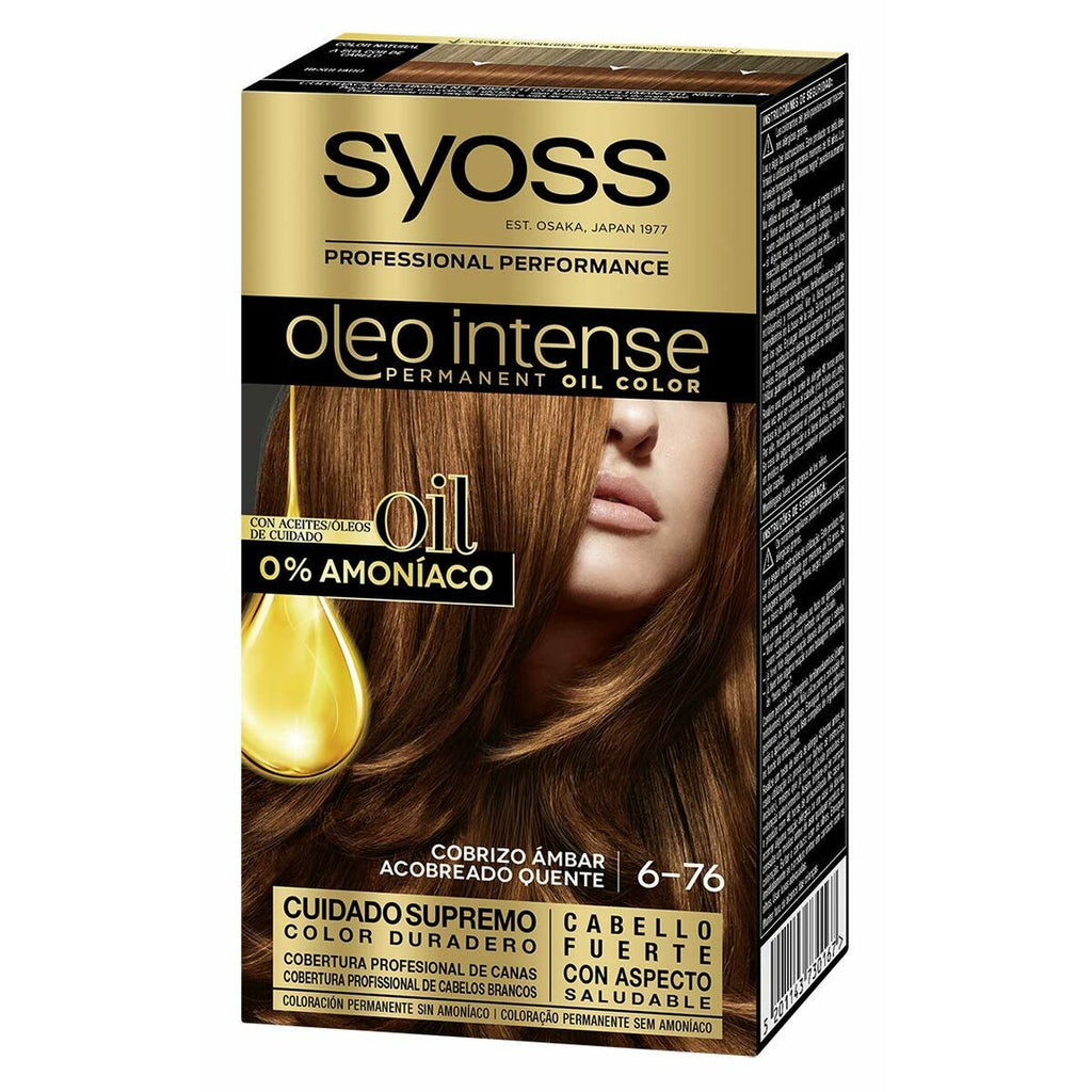 Dauerfärbung syoss olio intense ohne ammoniak nº 6.76