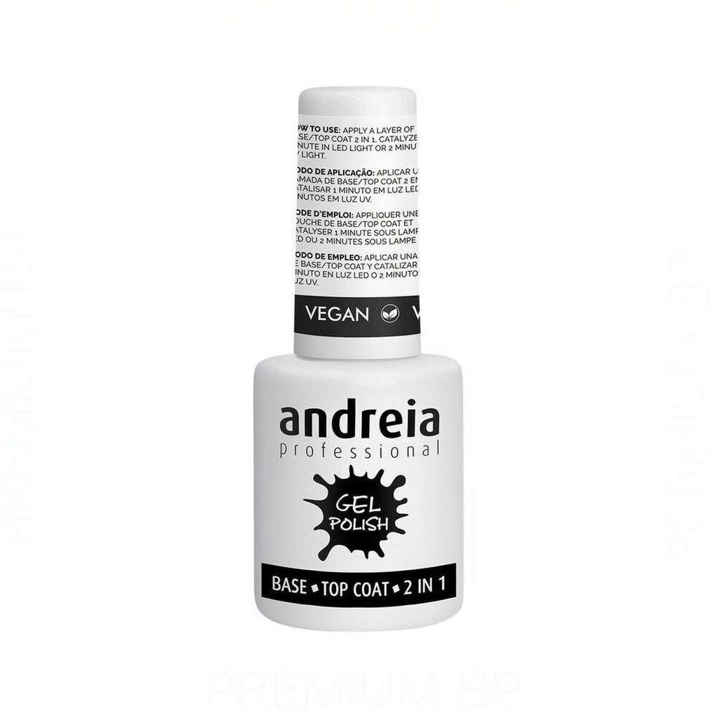 Nagellack andreia gel polish base top coat 2-in-1 (10,5 ml)