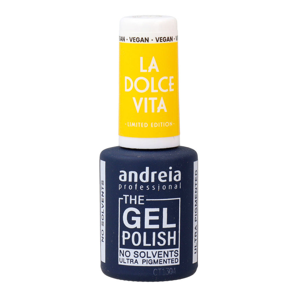 Gel-nagellack andreia la dolce vita dv4 canary yellow 10,5