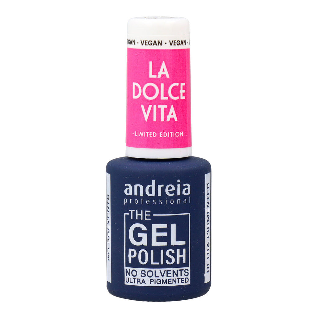 Gel-nagellack andreia la dolce vita dv5 vibrant pink 10,5