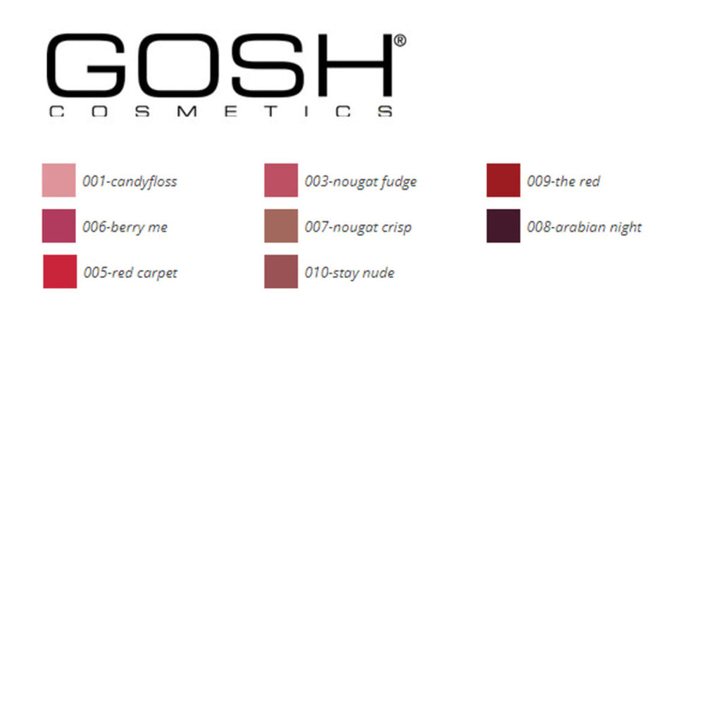 Lippenstift liquid matte gosh copenhagen (4 ml)