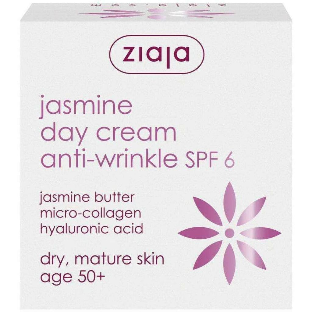 Anti-falten tagescreme ziaja jazmin 50 ml - schönheit