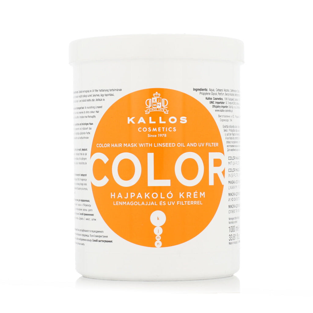 Haarmaske kallos cosmetics color 1 l - schönheit haarpflege