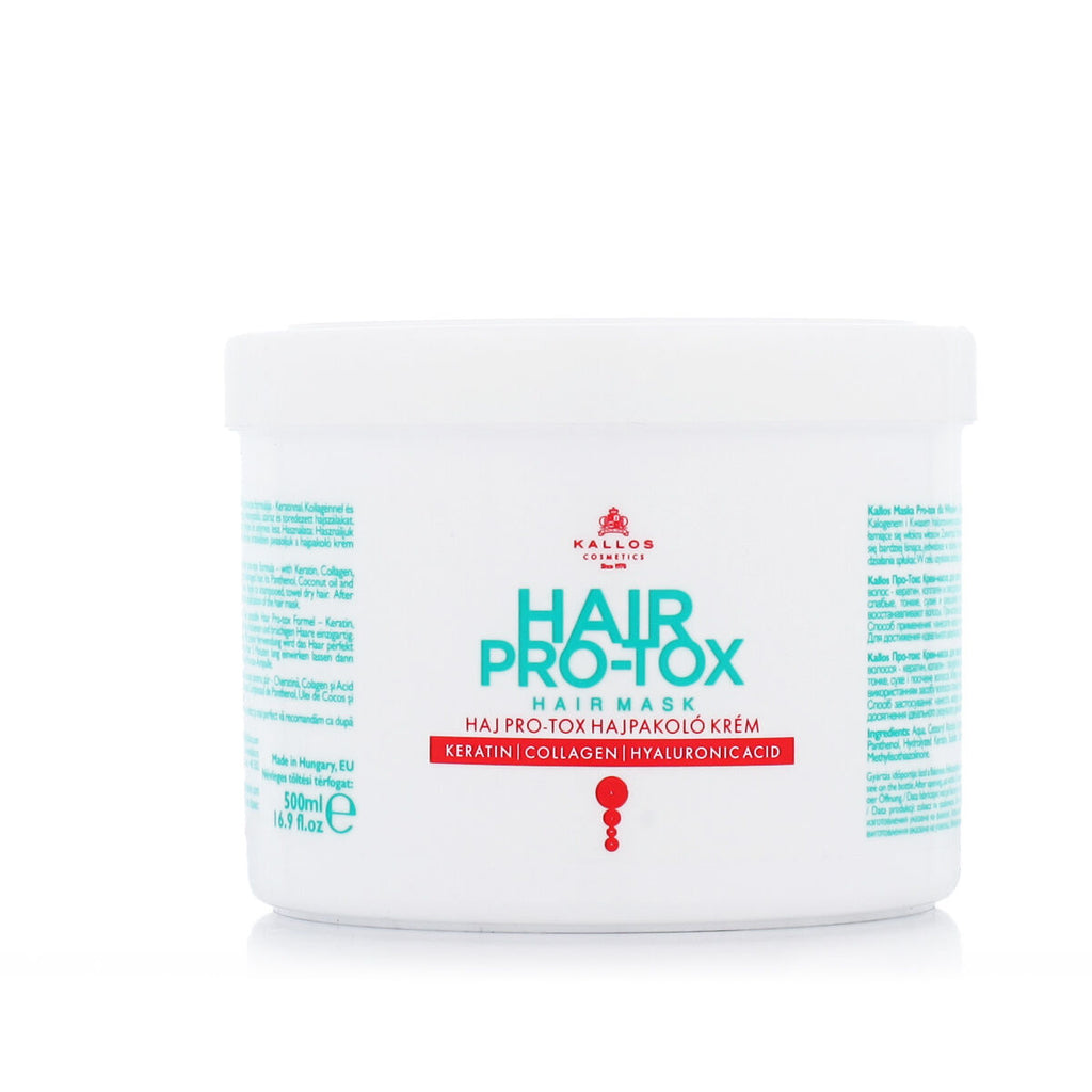 Haarmaske kallos cosmetics pro-tox 500 ml - schönheit