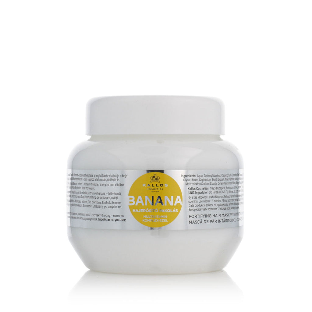 Nutritive haarmaske kallos cosmetics banana 275 ml