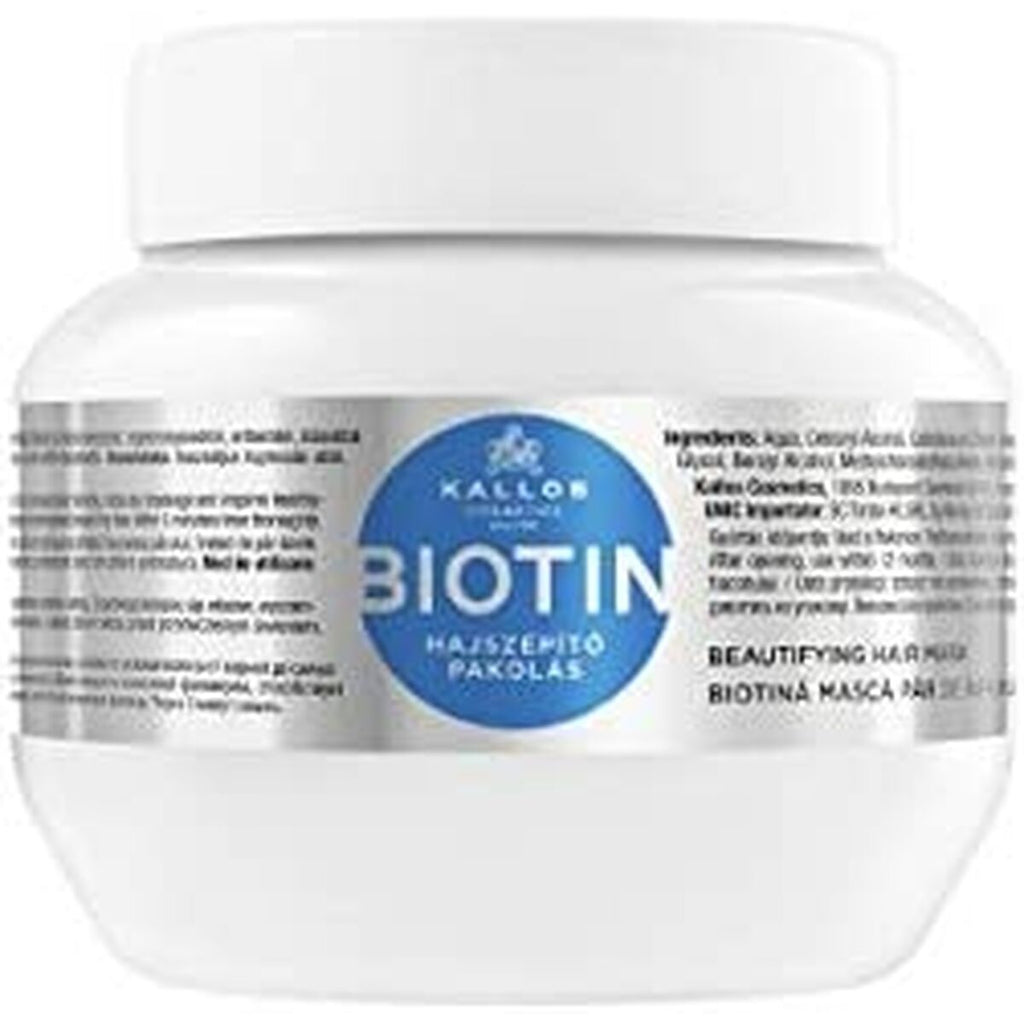 Reparaturmaske kallos cosmetics biotin 275 ml - schönheit