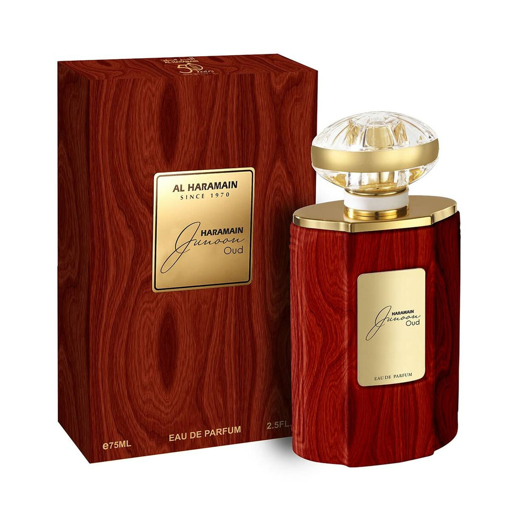 Unisex-parfüm al haramain junoon oud edp 75 ml