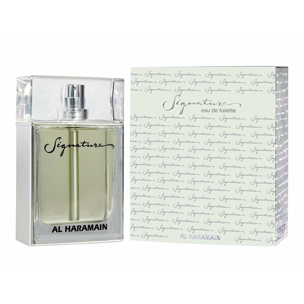 Unisex-parfüm al haramain signature silver edt 100 ml