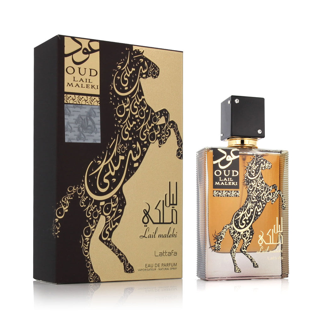 Unisex-parfüm lattafa lail maleki oud edp 100 ml