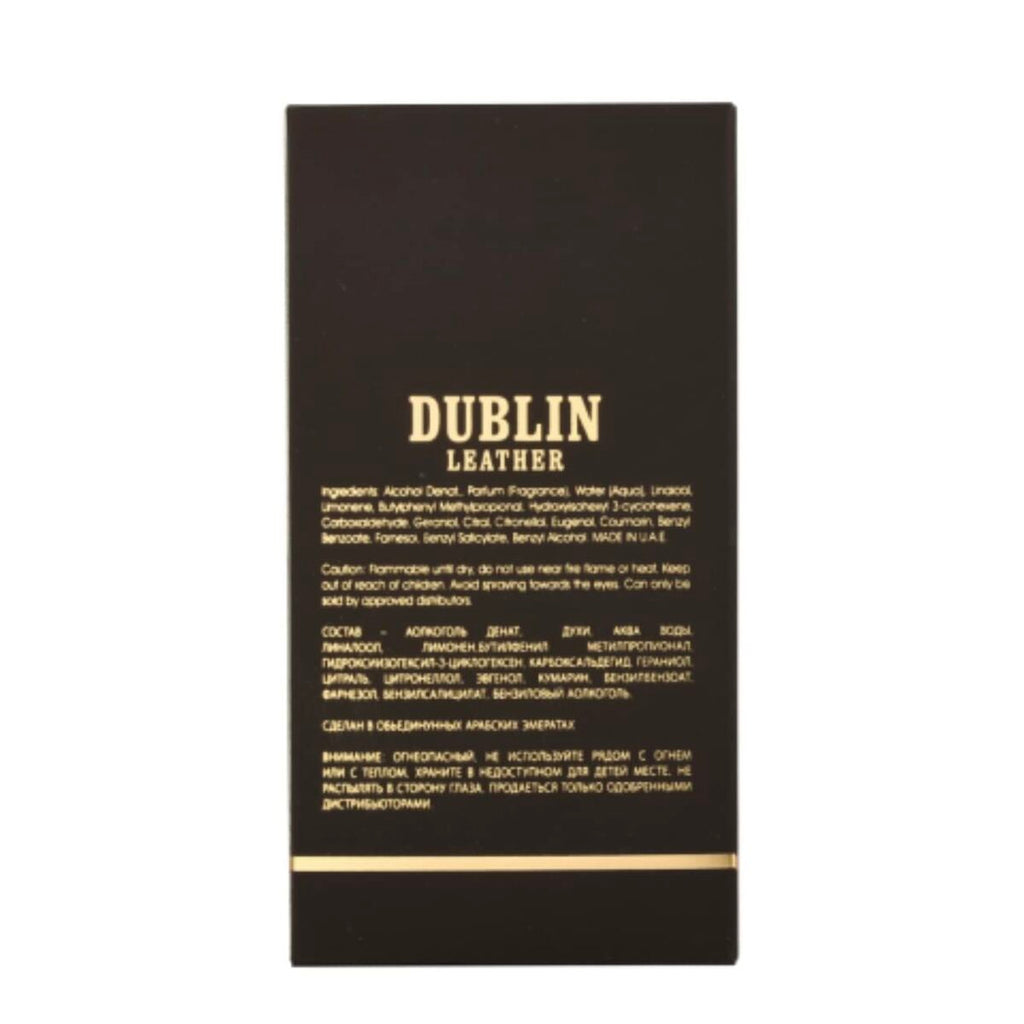 Unisex-parfüm maison alhambra dublin leather edp 80 ml