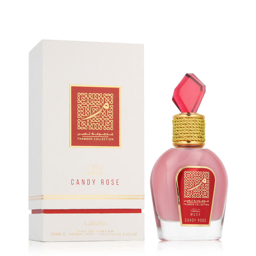 Unisex-parfüm lattafa musk candy rose edp 100 ml