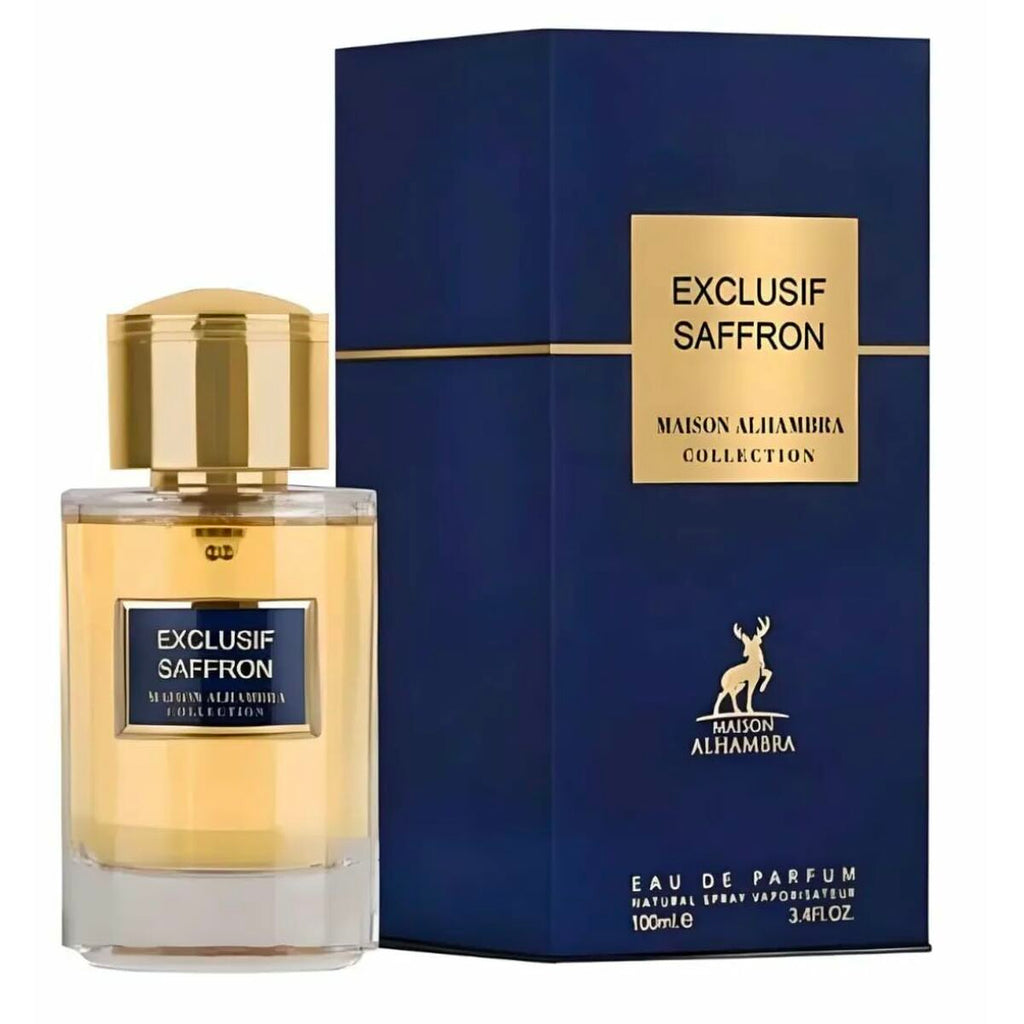 Unisex-parfüm maison alhambra edp exclusif saffron 100 ml