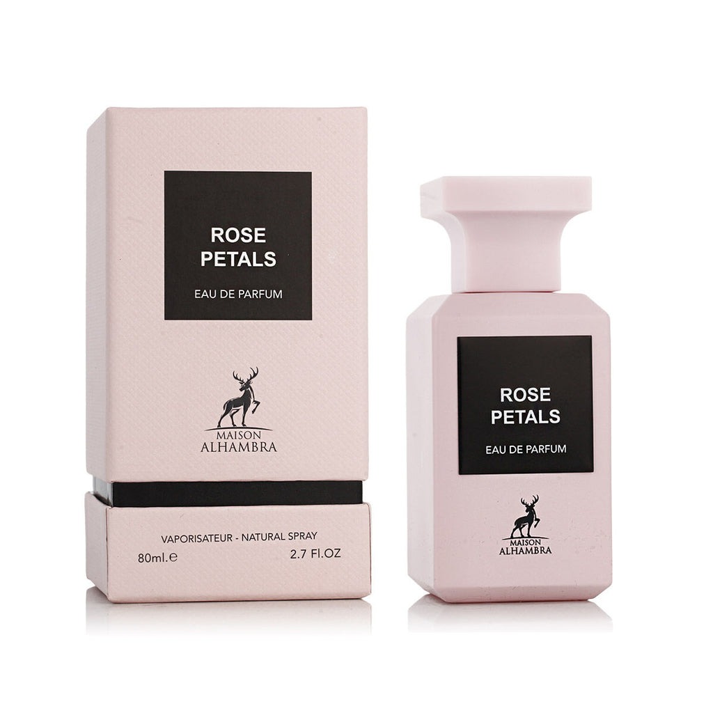 Unisex-parfüm maison alhambra rose petals edp 80 ml