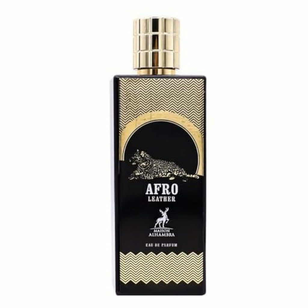 Herrenparfüm maison alhambra edp afro leather 80 ml