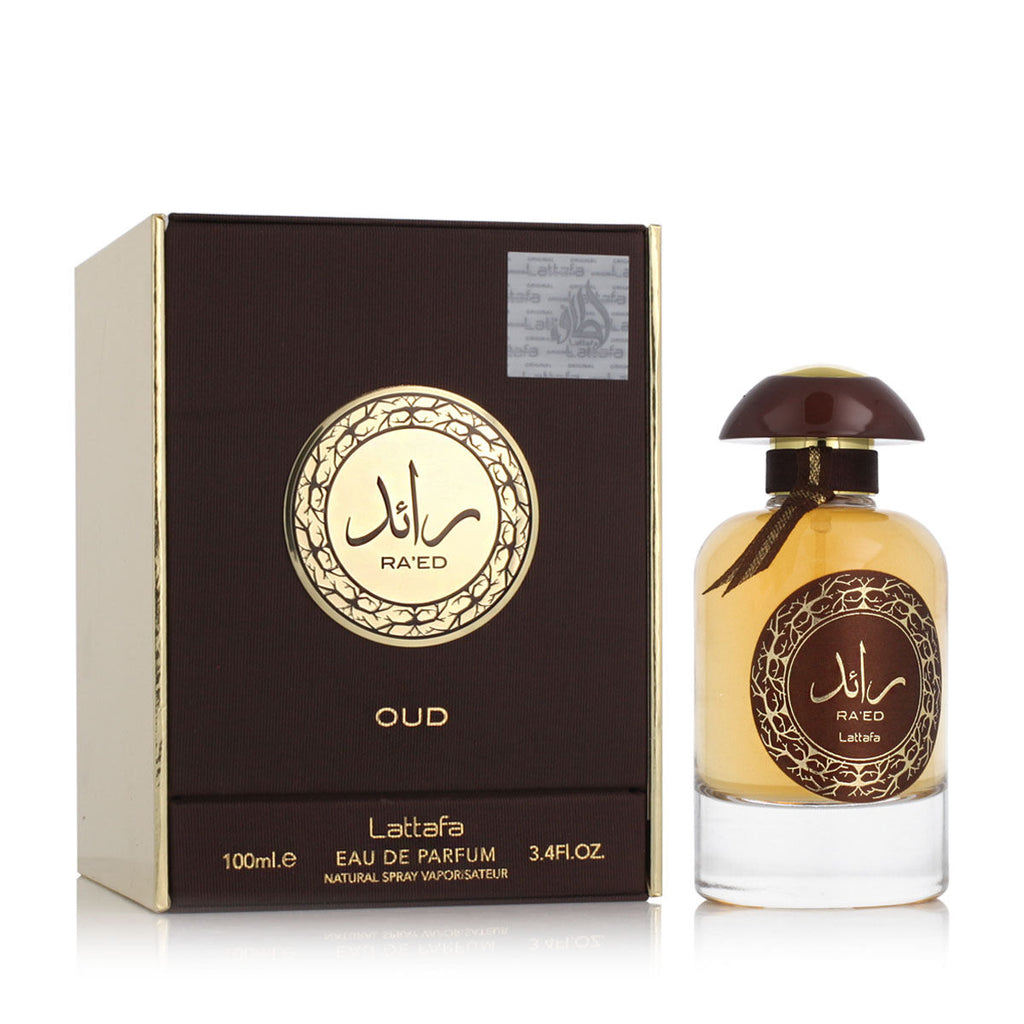 Unisex-parfüm lattafa edp ra’ed oud (100 ml)