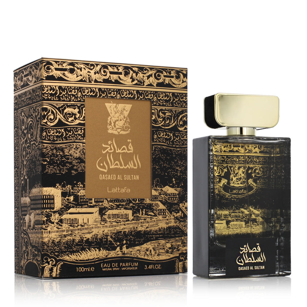 Unisex-parfüm lattafa edp qasaed al sultan (100 ml)