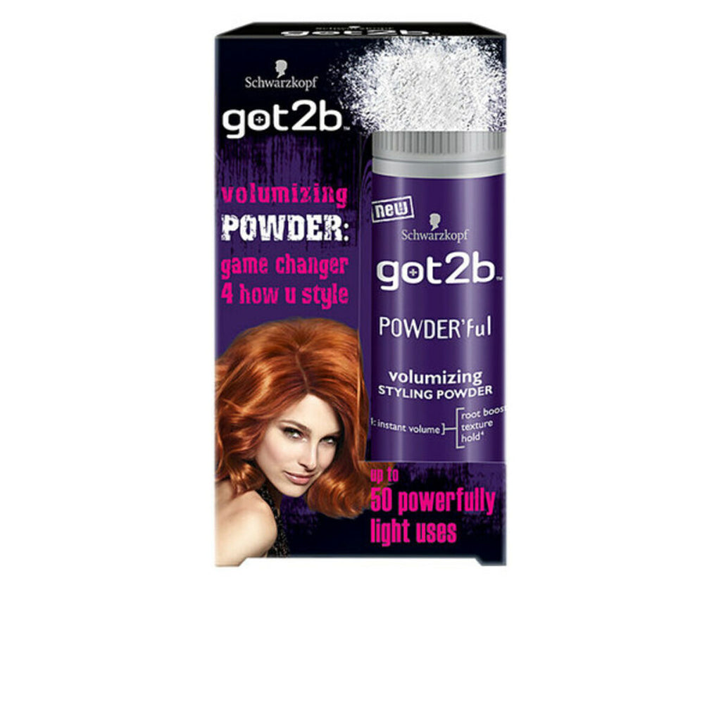 Texturisierung fürs haar got2b powder’ful schwarzkopf