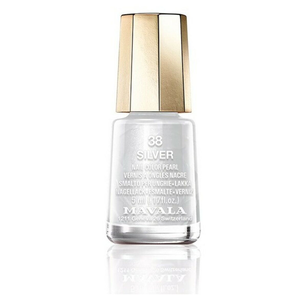 Nagellack nail color mavala 38-silver (5 ml) - schönheit