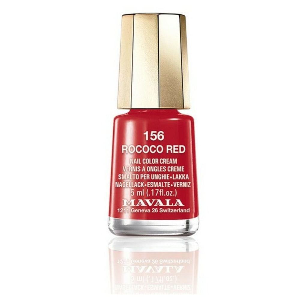 Nagellack nail color cream mavala 156-rococo red (5 ml)